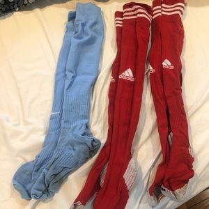 Set of 3 soccer socks
